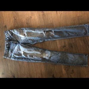 Distressed American Eagle jeans